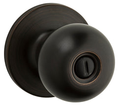 Weiser Regina Series SK3000RG 11P CP Privacy Door Knob, Venetian Bronze