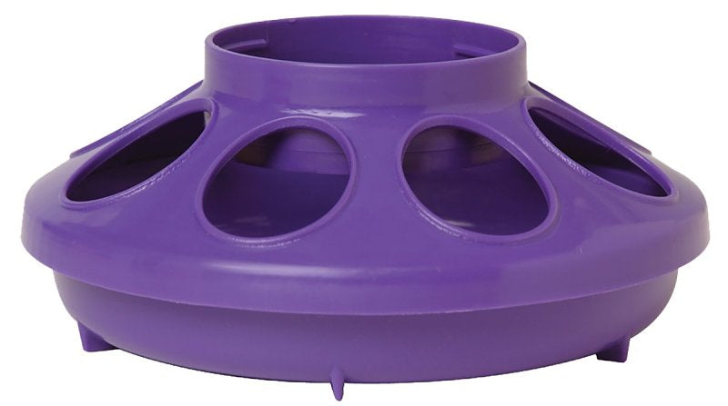 FEEDER BASE PLASTIC PURPLE 1QT