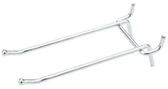National Hardware N180-037 Peg Hook, 4 in, 1/8, 1/4 in Opening, Steel, Zinc