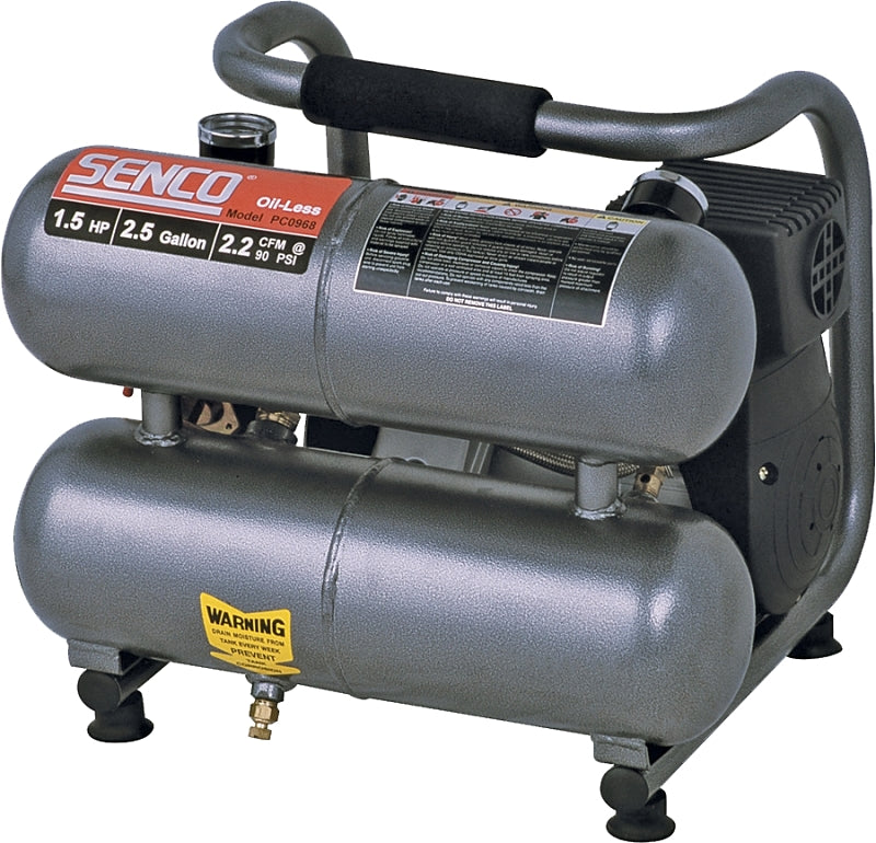 PC0968 COMPRESSOR 1.5HP 2.5GAL