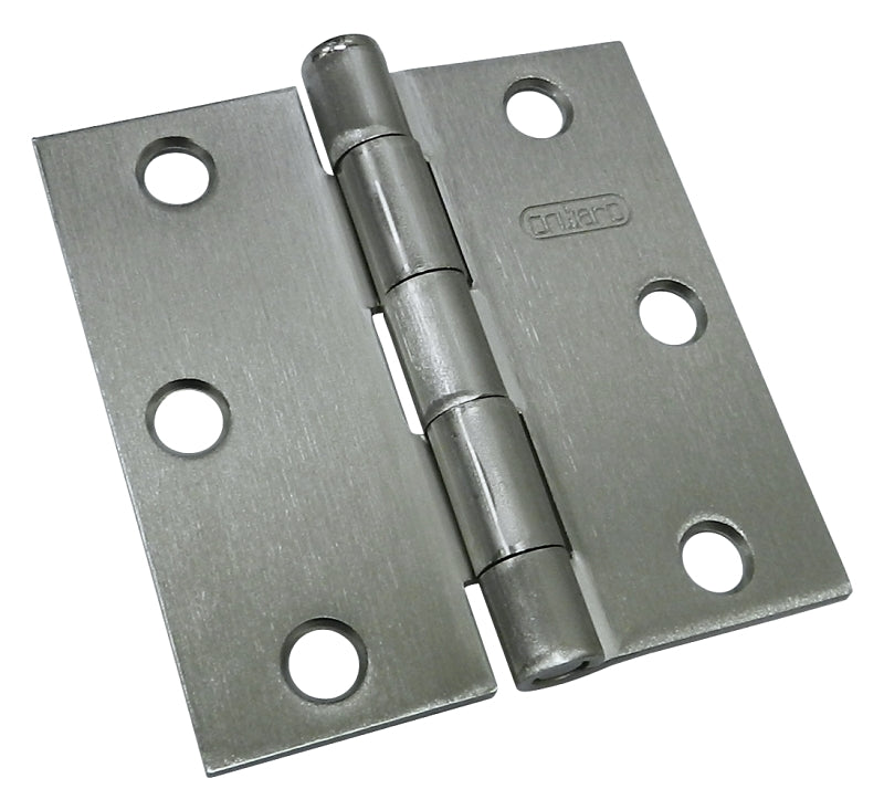 820NBV HINGE DOOR SQ NIC 3IN