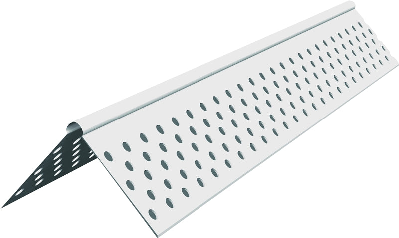 ClarkDietrich VLCB Corner Bead, 8 ft L, 1-1/4 in W, PVC