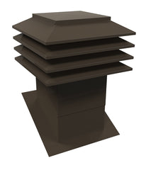 301-12-B SLOPE ROOF VENT BRN