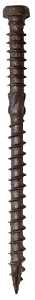 GRK Fasteners Kameleon 67158 Deck Screw, #9 Thread, 2-1/2 in L, Coarse Thread, Flat Head, Star Drive, Type 17 Point