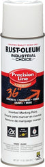 Industrial Choice 203030 Inverted Marking Spray Paint, Semi-Gloss, White, 17 oz, Can