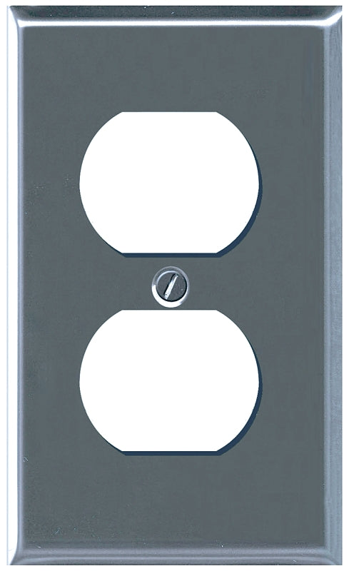 2161D CHROME WALLPLATE 1 DUPLE