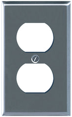 2161D CHROME WALLPLATE 1 DUPLE