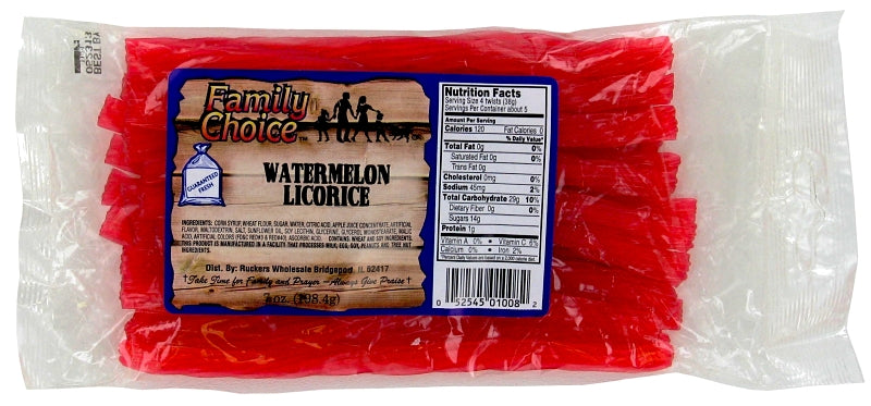 Family Choice 1008 Licorice, Watermelon Flavor, 6 oz