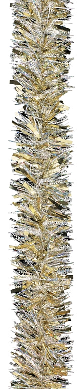 Holidaytrims 3581458 Holiday Garland, 10 ft L, Gold