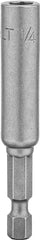 DeWALT DW2221B Nut Driver, 1/4 in Drive, Magnetic Drive, Steel