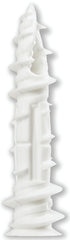 Cobra Anchors 753S Wall Anchor, 2-1/4 in L, Nylon, 85 lb