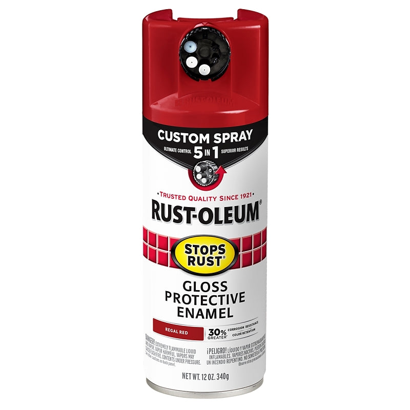 PAINT SPRAY GLO REGAL RED 12OZ