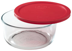 1075429 GLASS W/ RED PLASTIC C