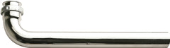 Plumb Pak PP20216 Waste Drain Tube, 1-1/2 in, 15 in L, Brass, Chrome