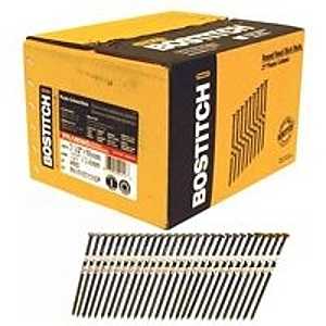 Bostitch RH-S16D131EP/X Framing Nail, 3-1/2 in L, 11 Gauge, Steel, Full Round Head, Smooth Shank