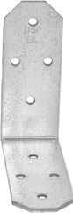 MiTek BL3 Multi-Purpose Corner Brace, 3-1/16 in W, 1-1/4 in D, Steel, G90 Galvanized