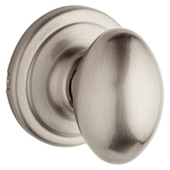 Kwikset 720L 15 Passage Door Lockset, Knob Handle, Satin Nickel, 1-3/8 to 1-3/4 in Thick Door, 2-1/4 in Strike
