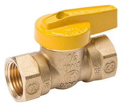 B & K ProLine Series 110-522HC Gas Ball Valve, 3/8 in Connection, FPT, 200 psi Pressure, Manual Actuator, Brass Body
