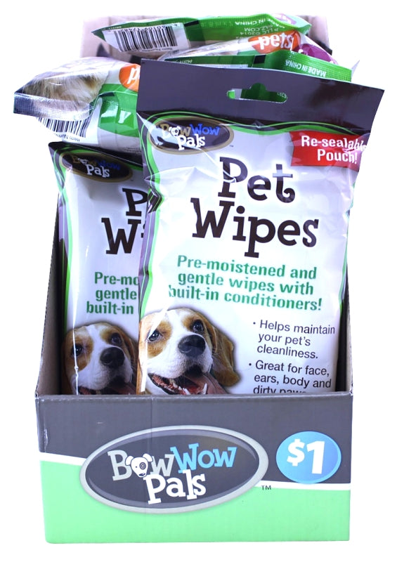 Bow Wow Pals 7571 Pet Wipes