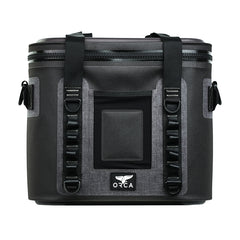 Orca Walker Series W20SB Soft Side Cooler, 14-1/2 in L, 11 in W, 50 lb, Meta-Polymer/TPU, Slate Blue, Zipper