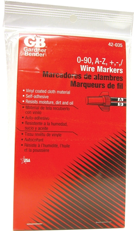 GB 42-035 Pocket-Sized Wire Markers Booklet