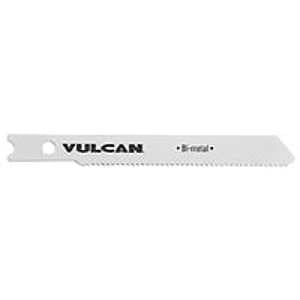 Vulcan 825461OR High-Quality Jig Saw Blade, 3-1/2 in L, 6 TPI, HSS Tooth Cutting Edge