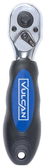 Vulcan 900060 Stubby Ratchet, 1/4 x 3/8 in Drive