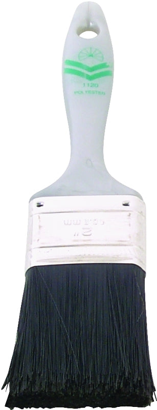 Linzer 1120-2 Paint Brush, 2 in W, 2-1/2 in L Bristle, Polyester Bristle, Varnish Handle