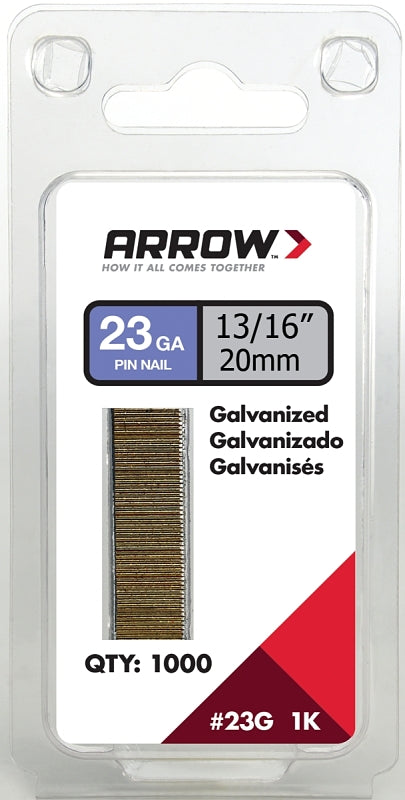 23G20-1K PIN NAIL 13/16IN 1000