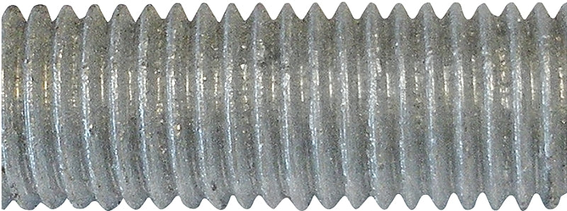 PFC TR-1004 Threaded Rod, 5/8-11 in Thread, 3 ft L, A Grade, Carbon Steel, Galvanized, NC Thread