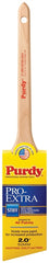Purdy Pro-Extra Dale 144080720 Trim Brush, Nylon/Polyester Bristle, Rat Tail Handle