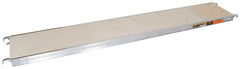 Metaltech M-MPP1019 Scaffold Platform, 10 ft L, 19 in W, Aluminum