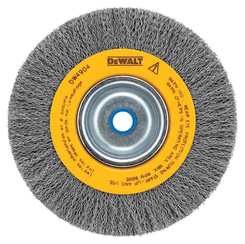 DW4904 BRUSH WIRE CRIMP 6IN