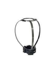 GopherHawk GH-RPL Replacement Strap, Black/Silver