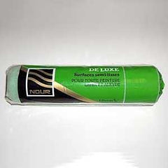 NOUR Deluxe Z 9C10 Roller Cover Refill, 10 mm Thick Nap, 240 mm L, Polyester Cover