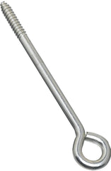 National Hardware N220-715 Lag Screw Eye, 2 in L Thread, 8 in OAL, 230 lb Working Load, Steel, Zinc