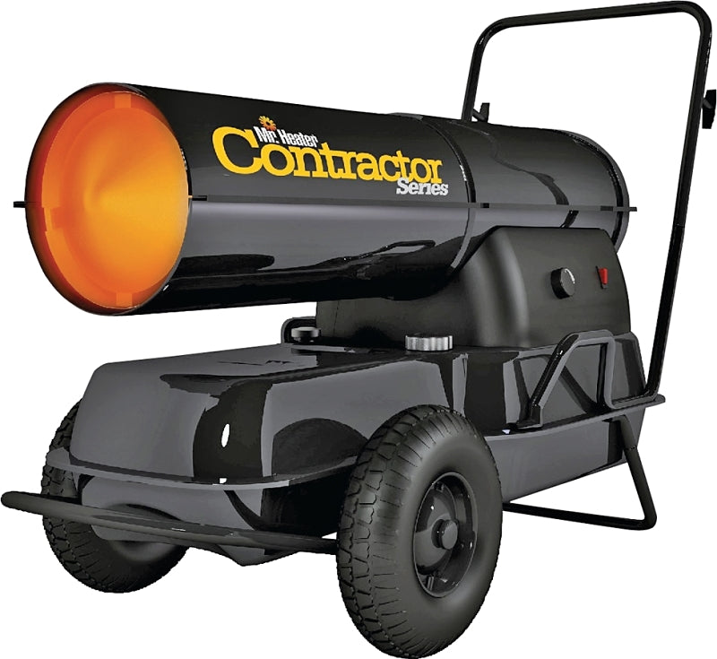 Mr. Heater F270370 Forced Air Heater, 13.4 gal Fuel Tank, Kerosene, 185,000 Btu, 4375 sq-ft Heating Area