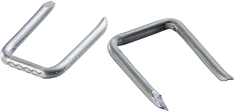 GB MS-1577 Cable Staple, 9/16 in W Crown, 1-1/4 in L Leg, Metal, Graphite