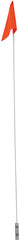 Kent 68110 Safety Flag, Fiberglass, Orange