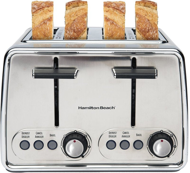 TOASTER 4-SLICE MODREN CHROME