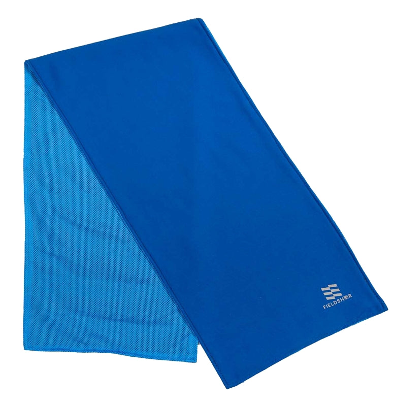 Fieldsheer Mobile Cooling Series MCUA01050021 Hydrologic Towel, 31 in L, 7.8 in W, Polyester/Spandex, Blue