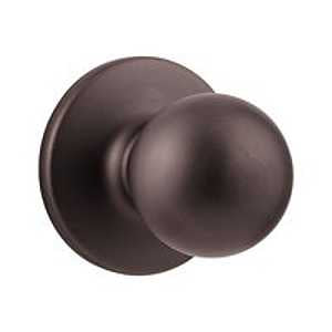 Kwikset 200P 11PRCALRCSV1 Passage Door Lockset, Knob Handle, Zinc, Venetian Bronze, 2-3/8 to 2-3/4 in Backset