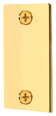 Defender Security U 9497 Filler Plate, Steel, Brass