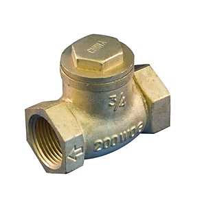 1191-003 BRASS 1/2IN SWING CHE