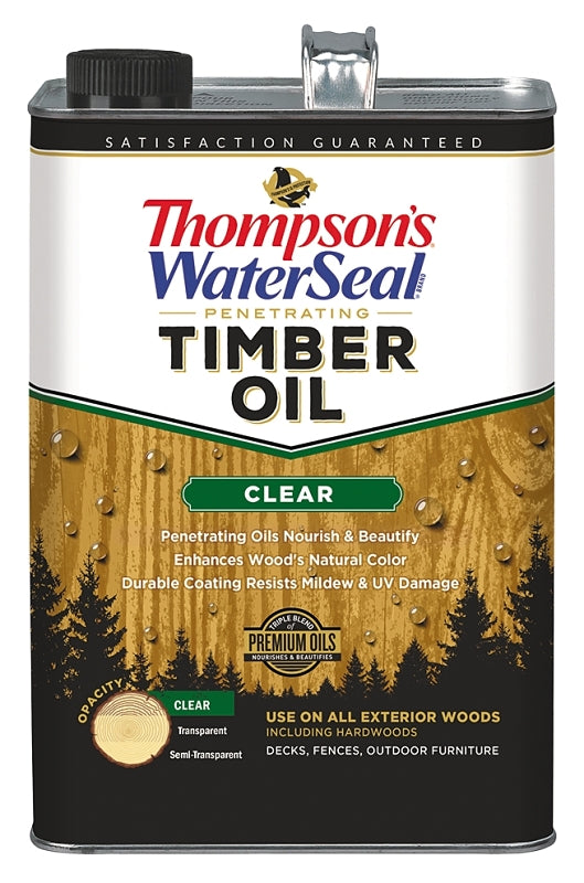 Thompson's WaterSeal TH.047801-16 Timber Oil, Clear
