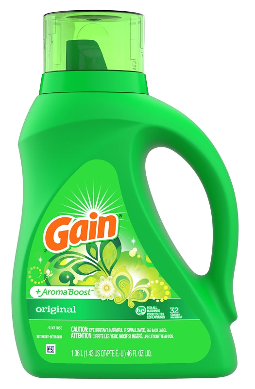 Tide 12784 Laundry Detergent, 50 oz Bottle, Liquid, Original