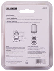 ProSource FE-S806-PS Furniture Socket, Plastic, Black