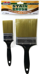 BENNETT 2PK STAIN Paint Brush Set, 2-Brush
