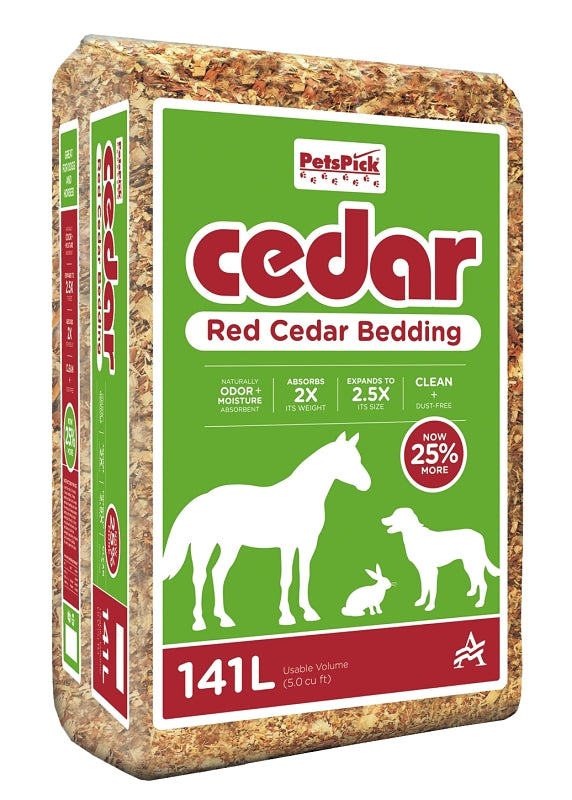 Premier Pet 2.0P5PT55 Livestock Bedding, Cedar, Red