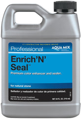 CUSTOM AquaMix Enrich n Seal AMES24Z Tile Sealer, Liquid, Clear, 24 oz, Bottle